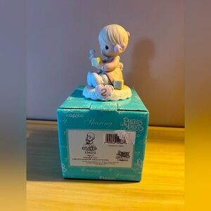 Precious Moments 2nd birthday with box excellent condition